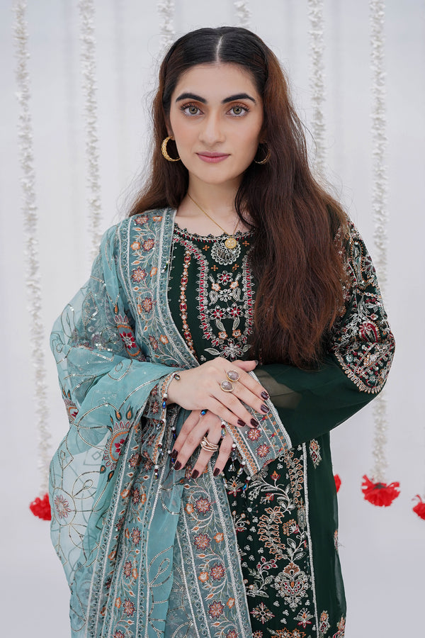 AZ-06 Embroided Bember Chiffon